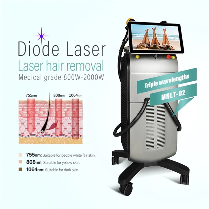 Macro Channel Diode Laser Hair Removal Machine