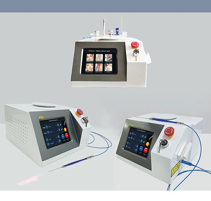 1470nm + 980nm Endolaser Machine