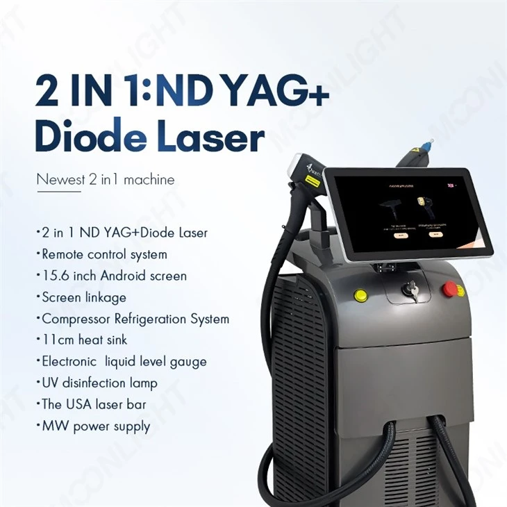 Laser Hair Removal And Tattoo Removal Machine